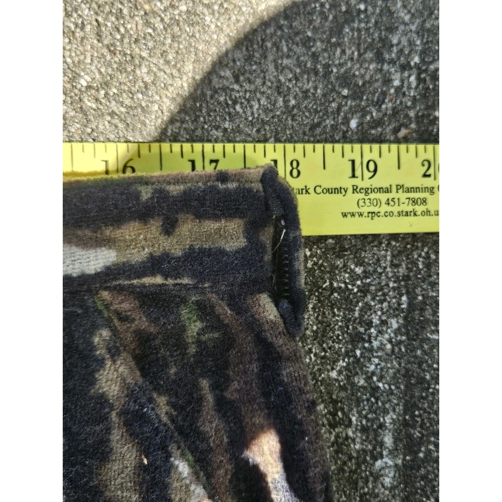 Vintage 90s Spartan Realtree Orig Camo Fleece Pants Polartuff Made In USA 36×30 - Picture 9 of 9